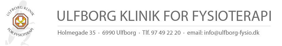 Ulfborg Klinik for Fysioterapi Lene Bjerregaard Dybdal
